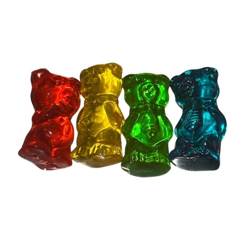 4D gummy bear lollies