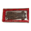 Chocolate racecar in a gift box
