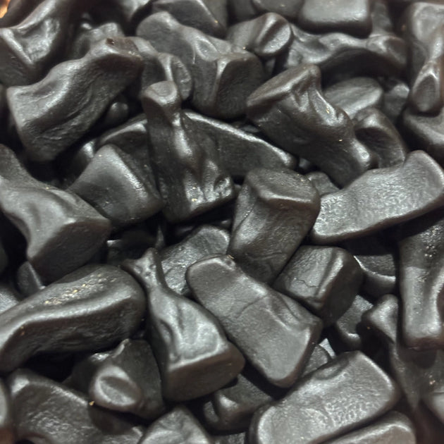 Dutch black cats salty licorice