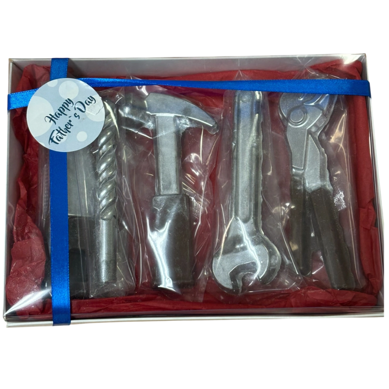 Chocolate tool set in rectangle gift box