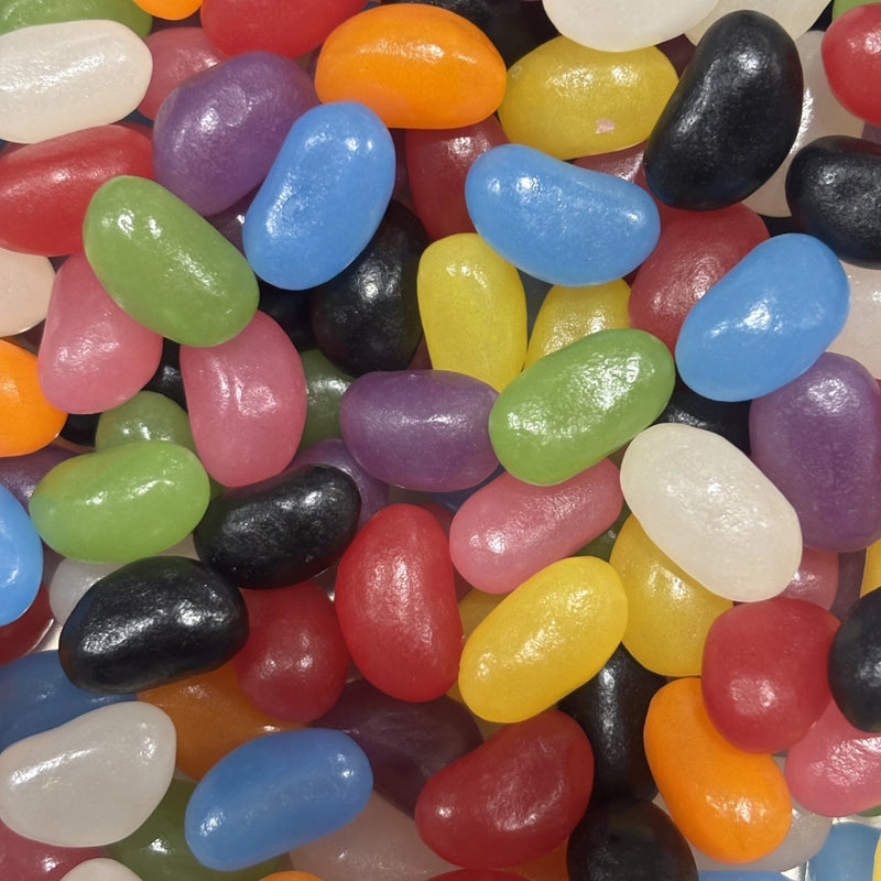 Assorted colour jelly beans