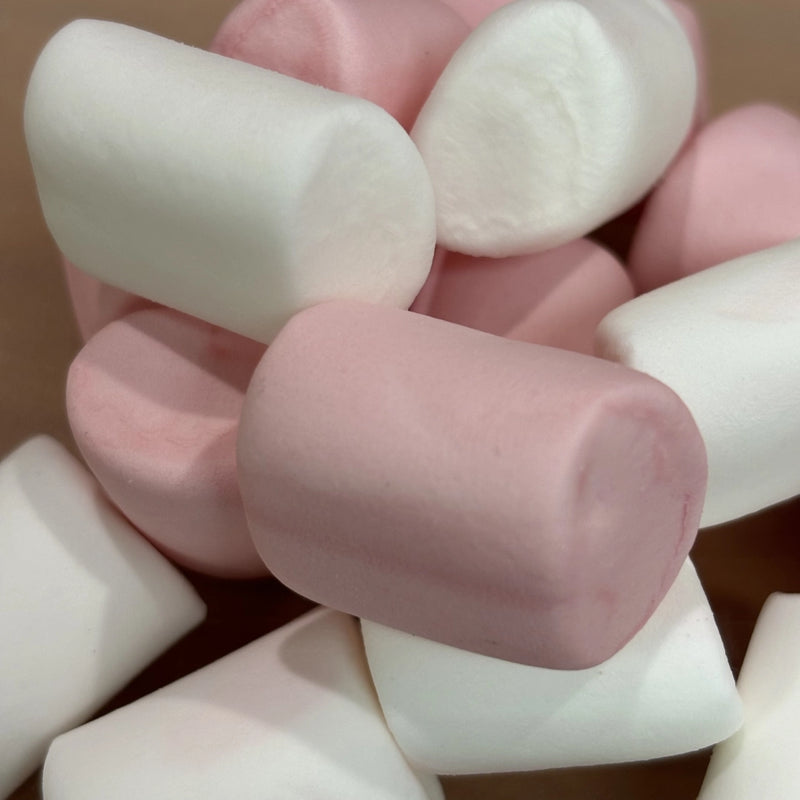Sugar free pink and white marshmallow