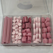 Assorted musk lollies in a snack box