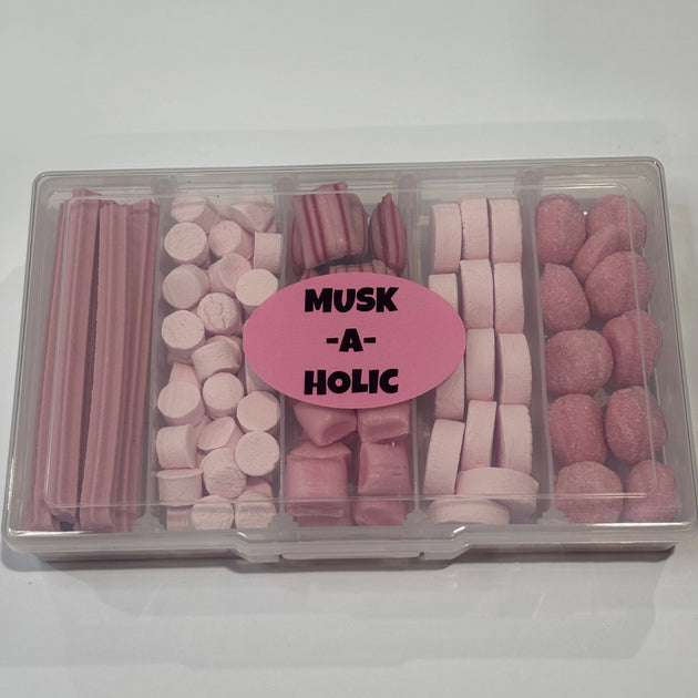 Musk lolly box