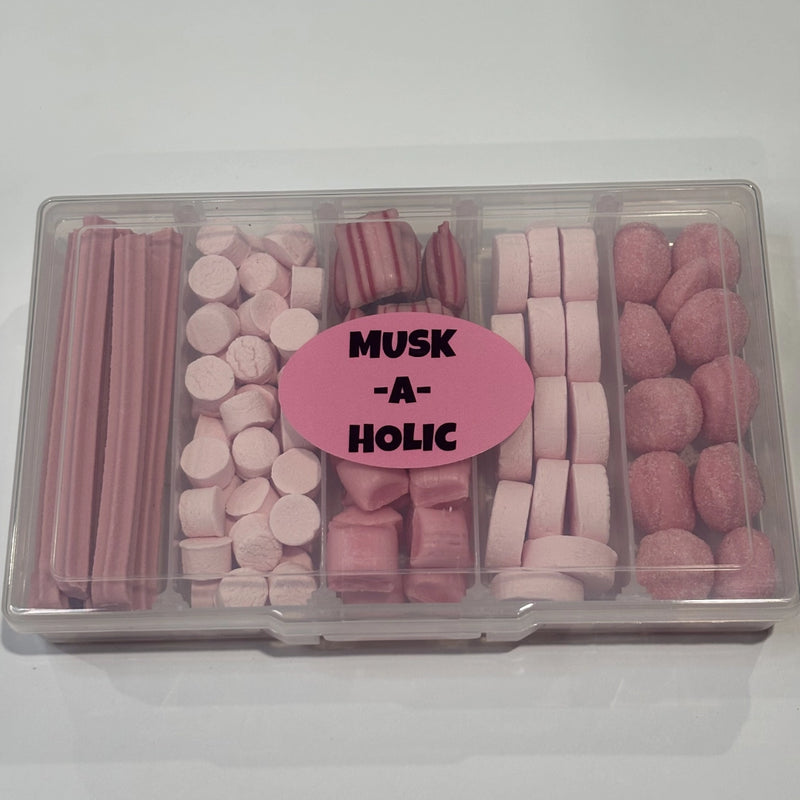 Musk lolly box