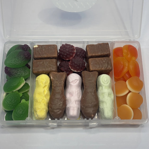 New Zealand chocolate and lolly box