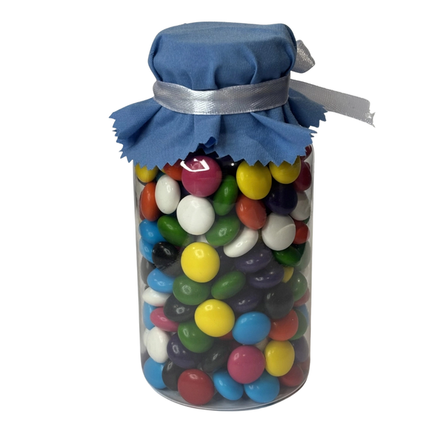 Jar of chocolate buttons - teacher gift