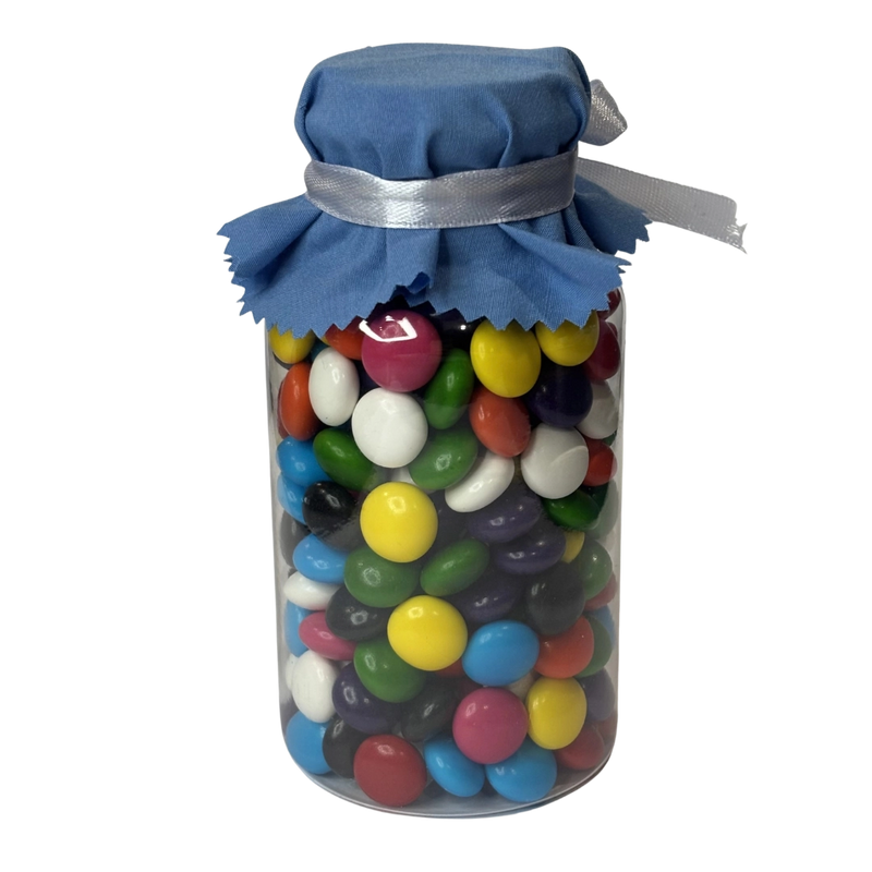 Jar of chocolate buttons - teacher gift