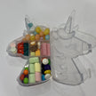 Assorted lollies in Unicorn shaped box