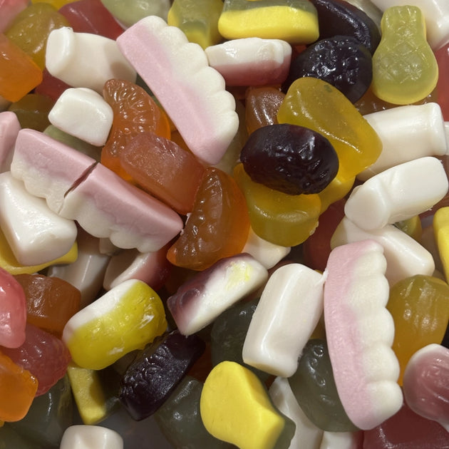 Assorted mix of vegan lollies